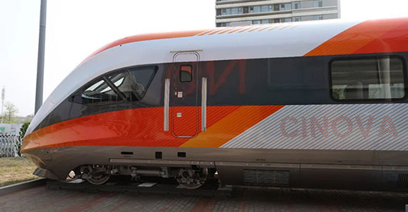 全新升級！裝配有華啟智能PIS系統的中車新型城際市域智能列車CINOV...